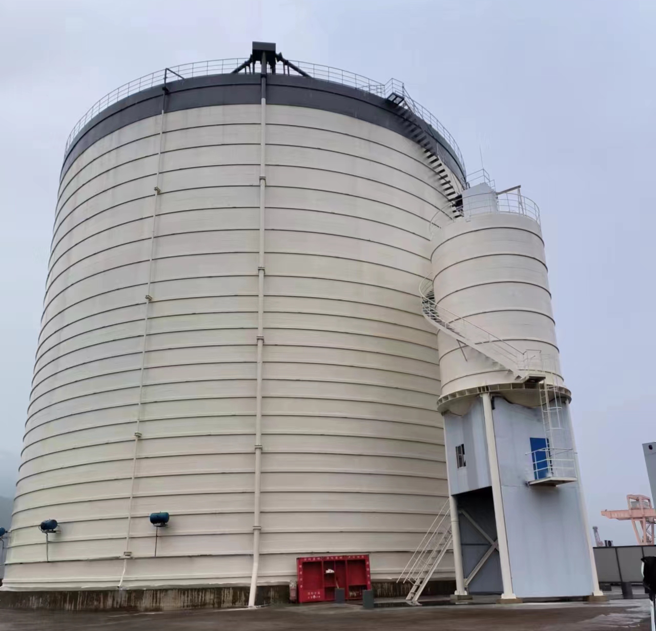 府谷10万吨水泥钢板库